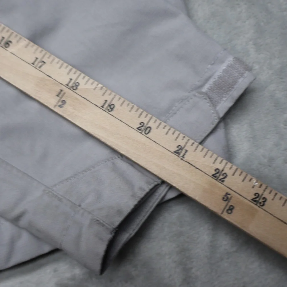 North‎ Face Jacket Mens Medium Grey Lone Peak Waterproof Wind Rain 3in1 Shell